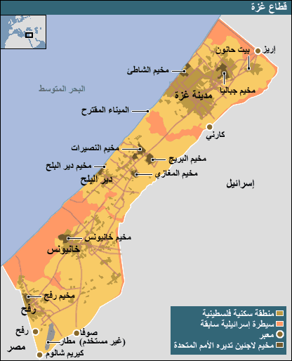 توقف الكهرباء عن غزة