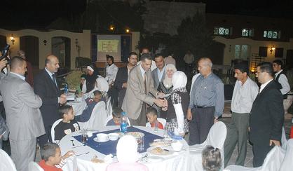 " هيئة النقل" تنظم افطارا لأطفال مبرة الملك حسين اربد