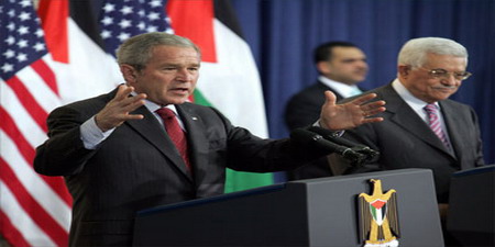 بوش يتوقع التوصل الى اتفاق سلام  قبل نهاية رئاسته 