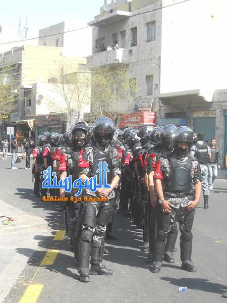 مشهد لقوات الامن